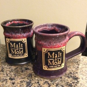 custom beer mugs malt and mold