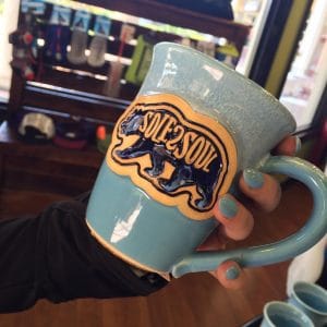 custom stoneware mug