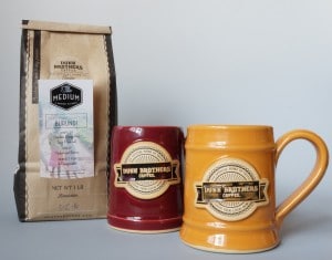 handmade coffee mugs dunn bros