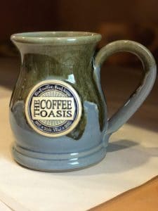 Handmade coffee mug
